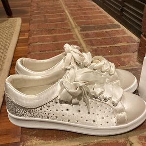 Badgley Mischka jewel shoes